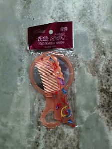 Vintage Aishu Comb with Mirror