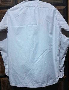 Men&#39;s Pure Cotton White Shirt