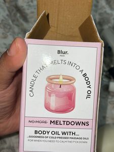 Candle That Melts To Body Oil - Chocolate