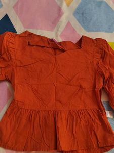 Cute Orange Top
