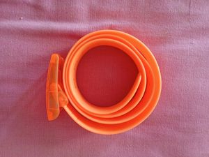 Neon Orange Adjustable Belt