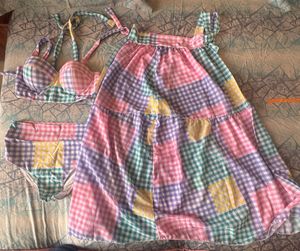 Three Piece Bikini Set