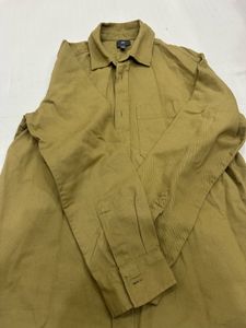 H&amp;M Olive Green Button-Down Shirt