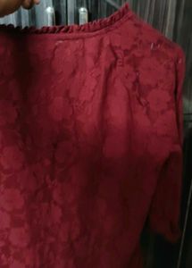 Maroon Top