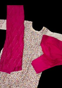 Embroidered 3 Piece Set