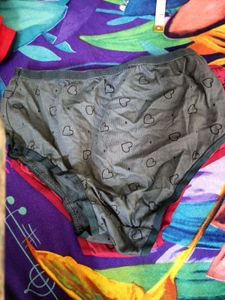 Heart Print Panties