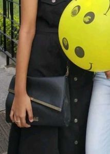 Black Denim Dress