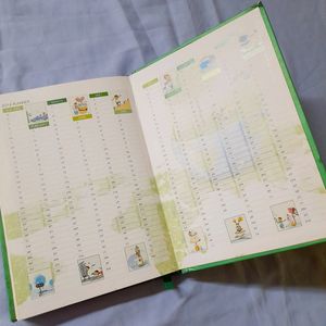 New Dairy With Book Mark