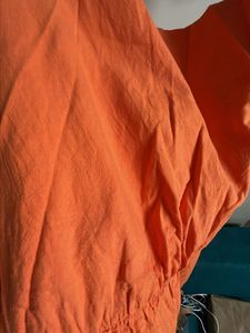 Orange Romper Playsuit