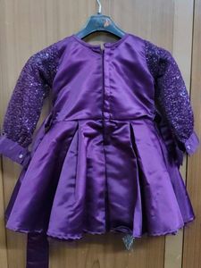 Purple Party Dress
