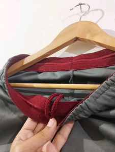 Silver Fitted Lower (Stretchable And Unisex)