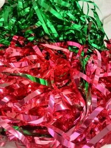 Birthday Foil Curtain Pack Of 3 (2 Green And 1 Red)