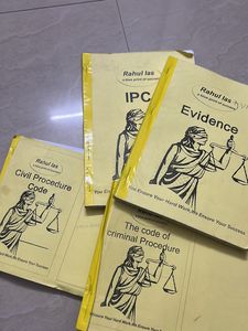 Notes Of Rahul IAS for Judiciary