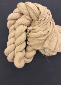 Dupatta Beige Cotton
