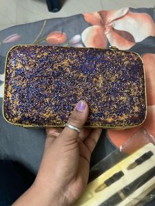 Sparkly Beaded Clutch