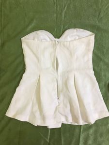 Offwhite Tube Top Bust 30-32 Waist 26