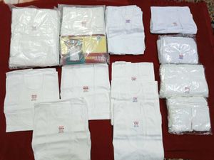 Men&#39;s New White Vest  - 6 Pack