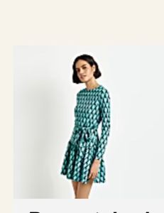 River Island Graphic Print Dress