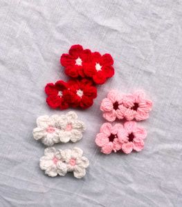 Daisy Crochet Clip