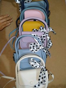 SALE !! Snap Button Satchel women Sling Bag