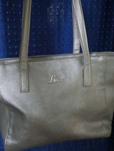 Lavie Silver Tote Bag