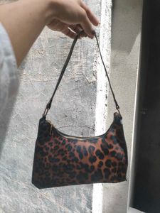 Leopard Print Shoulder Bag