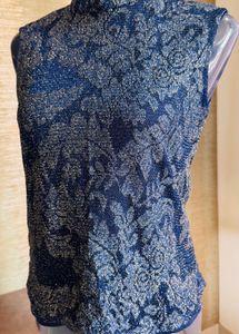 High Neck Sleevless Top