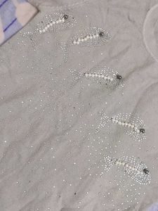 Embellished Knit Sweater