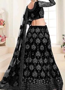 NET LEHNGA AND CHOLI WITH DUPATTA 🎉