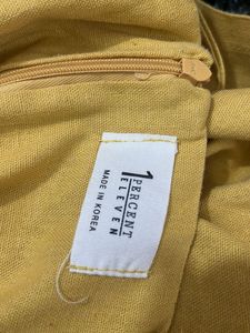 Mustard Crop Top