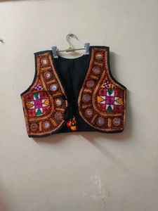 Mirror Work Traditional Jacket