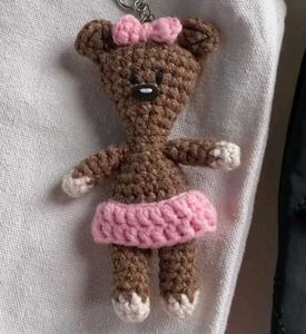 2 Crochet Mr Bean Teddys 💗