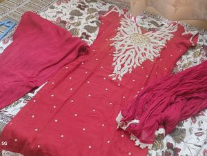 💃WOMEN PARTY WEAR SITCHED STRAIGHT DUPPATTA SET💃