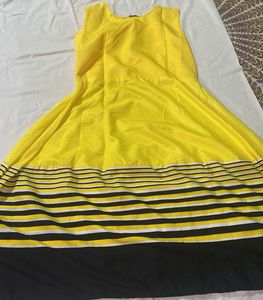 Bright Yellow Frock – Bust 32”, Waist 33”, Length