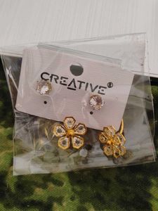 Flower Stud Earrings