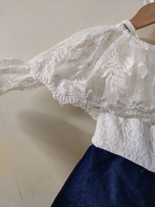Denim frock