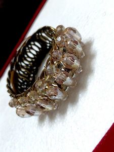 Beaded Bangle Bracelet