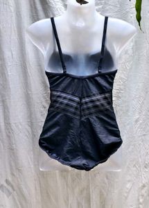 121. Chic Black One Piece Swimsuit