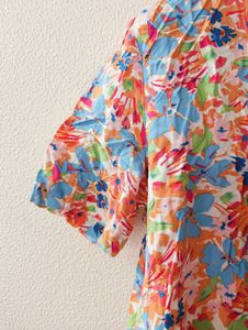 Floral Button-Down Shirt