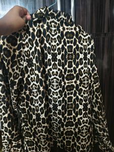 Leopard Print Top For Women