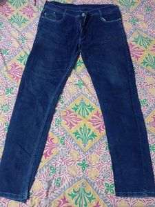 Dark Blue Denim Jeans
