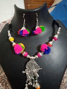Navratri Oxidise Set