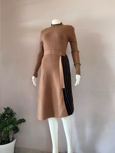 Brown Sweater Dress Fixed Price