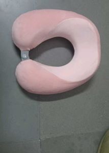 Pink Travel Neck Pillow From Miniso