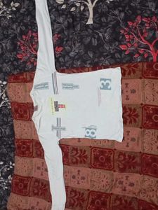 Graphic Print Long Sleeve T-Shirt 100/cotton made