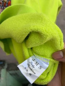 Premium dimands Handmade Neon Graphic Hoodie