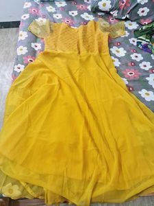 Gorgeous Yellow Party Dress