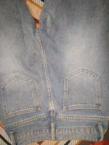 Women Urbanic Ribbed Straight Leg Jeans