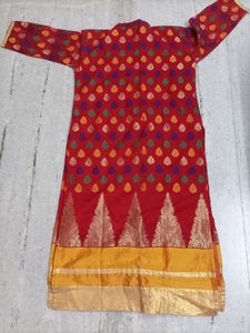 Atractive Bandhej Work Kurti At Very Low Price