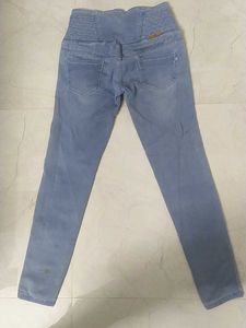 High Waisted Denim Jeans